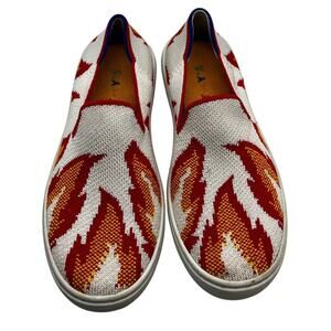 Rothy's Kid's Flame Slip On Sneakers Size K 13